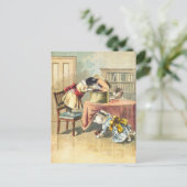 De 3 kleine Kittens: Zoeken naar de Mittens Briefkaart (Staand voorkant)