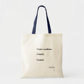 De 3CS Tote Bag (Voorkant)