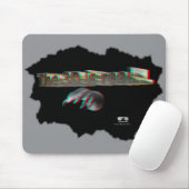 De 3D is echt Muismat (Met muis)