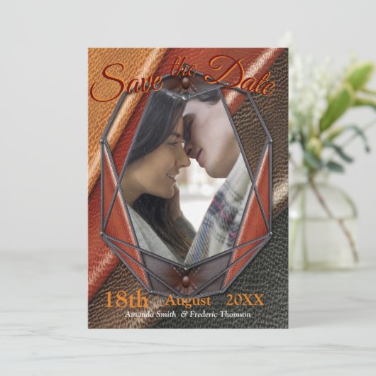 De 3D Leather Academia Decor & Kaarten (Staand voorkant)