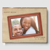 De 3D Leather Academia Decor & Kaarten Gastenboek (Voorkant)