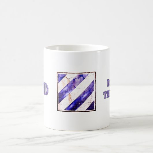 de 3de Rots van de Afdeling van de Infanterie van Koffiemok (Center)