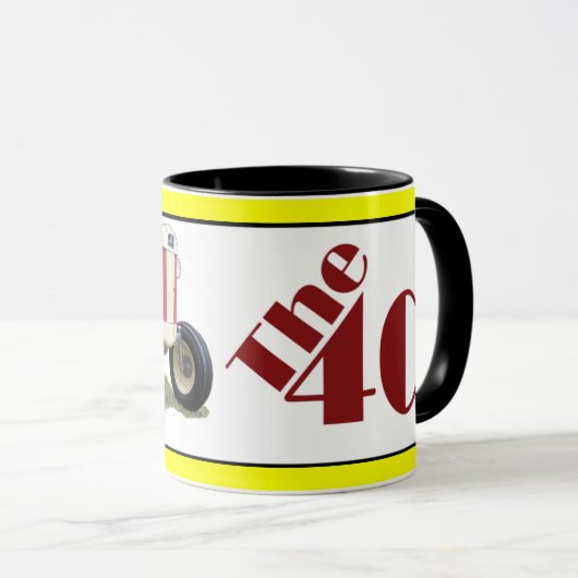 De 40 mok (Voorkant rechts)