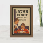 De 40ste verjaardag van John Kaart (Voorkant)