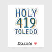 De 419 - Heilige Toledo Sticker (Vel)