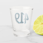 De 419 - Toledo, Ohio Shot Glas (Achterkant)