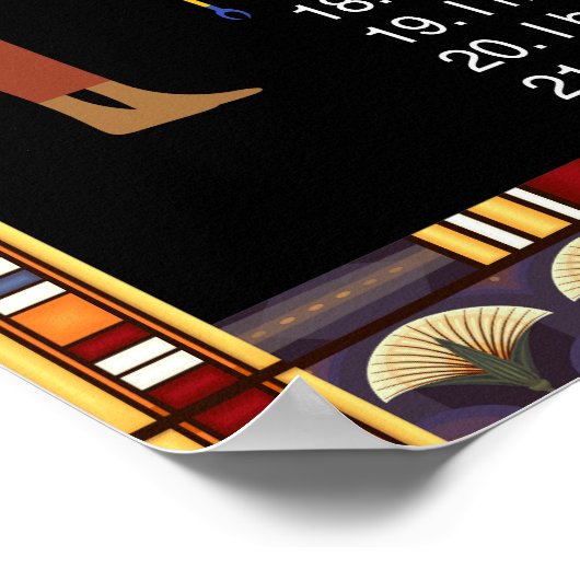 de 42 wetten van de maat - negatieve congressen poster (Hoek)