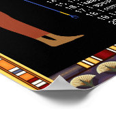 de 42 wetten van de maat - positieve bekrachtiging poster (Hoek)