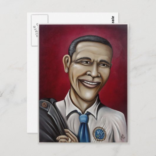 de 44ste (Barack Obama) Briefkaart (Voorkant / Achterkant)