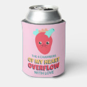 De 4 Kamers Van Mijn Hart Drankkoeler Blikjeskoeler (Blikje Achterkant)