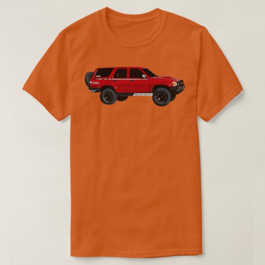 De 4-loper t-shirt (Design voorkant)