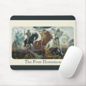 De 4-paarden van de Apocalyps Muismat (Met muis)