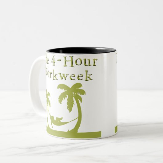 De 4-uurs Mok van de werkweek (Voorkant links)