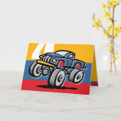 De 4de Verjaardag van de Vrachtwagen van het Kaart (Gele Bloem)