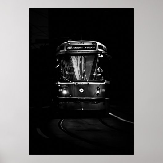 De 505 Dundas Streetcar No 1 Poster (Voorkant)