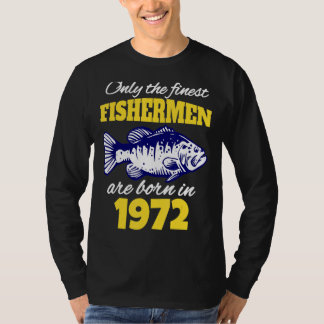 De 50e verjaardag van de visserij in 1972 Vist T-shirt