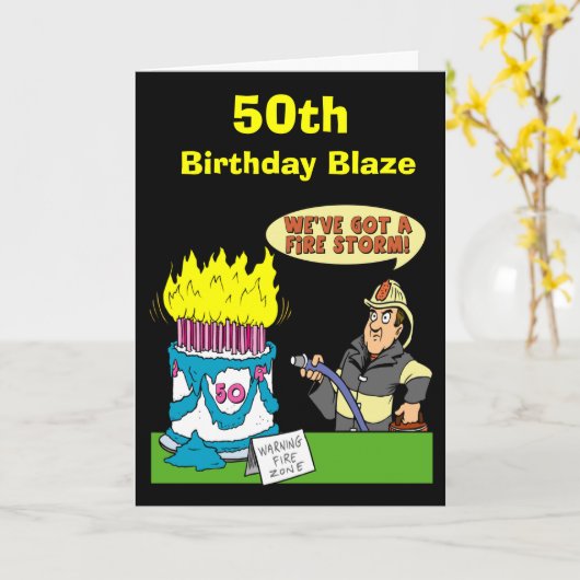 de 50ste Kaart van de Uitbarsting van de (Gele Bloem)