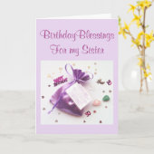 de 50ste Kaart van de Verjaardag van de Zegen van (Gele Bloem)