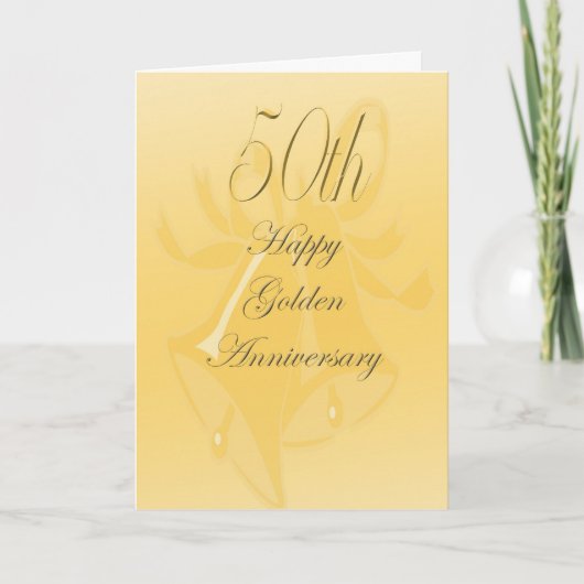 de 50ste Kaart van het Jubileum van het Huwelijk (Voorkant)