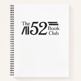 De 52 Book Club-laptop Notitieboek