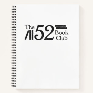 De 52 Book Club Notebook Notitieboek
