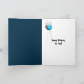 de 55ste Kaarsen van de Verjaardag Kaart (Binnen)