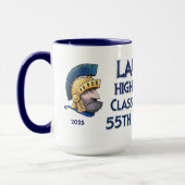 De 55ste Mok van Laurel Spartan (Links)