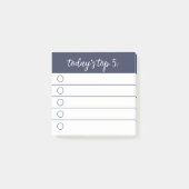 De 5 belangrijkste prioriteiten van vandaag post-it® notes (Voorkant)