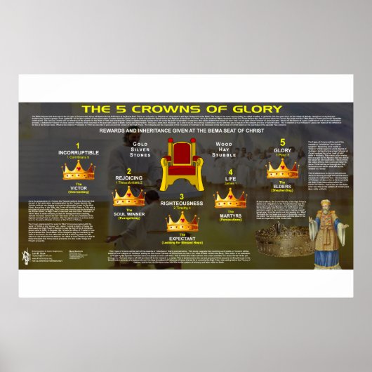 De 5 kronen van Glory Poster (Voorkant)