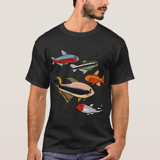 De 5 Tetras T-shirt (Voorkant)