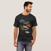 De 5 Tetras T-shirt (Voorkant volledig)