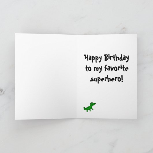 De 5e verjaardag van Whimsical Boy Kaart (Binnen)