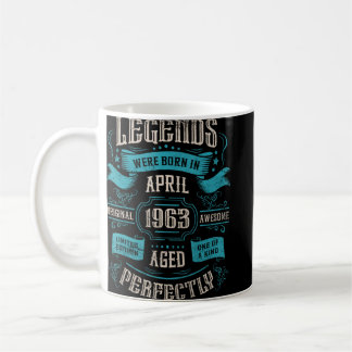 De 60e Verjaardag Legends werd geboren in april 19 Koffiemok