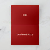 De 60ste Verjaardag van de spijker zonder kop Kaart (Binnen)