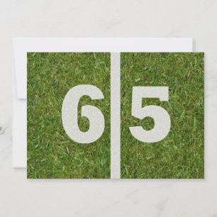 de 65ste Partij van de Verjaardag van de Werf!  Kaart