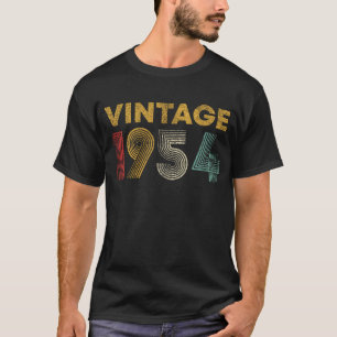 de 65ste Vintage 1954 van het Idee van de Gift van T-shirt