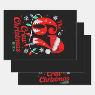 De 67 Kerst Crew Editie Zes Zeven Brainrot   Inpakpapier Vel