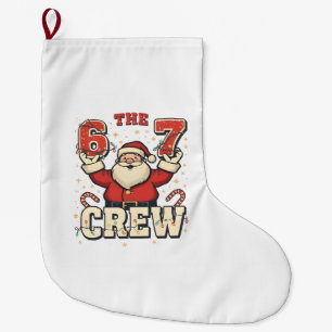 De 6 7 Crew Grappige Kerstman Kerst Meme Grote Kerstsok