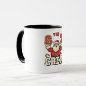De 6 7 Crew Grappige Kerstman Kerstmis Meme  Mok (Voorkant links)