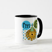 de 6de Verjaardag van de Leeuw Mok (Voorkant rechts)