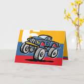 De 6de Verjaardag van de Vrachtwagen van het Kaart (Gele Bloem)