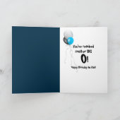 de 70ste Kaarsen van de Verjaardag Kaart (Binnen)