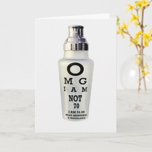 de 70ste Kaart van de Verjaardag (Gele Bloem)