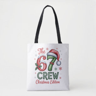De 76 Crew Kersteditie Familie Vakantie Kerstmis  Tote Bag