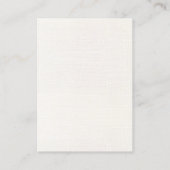 De 7 chakra's gids -  visitekaartje (Achterkant)