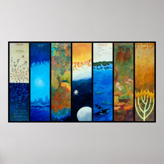 De 7 dagen van Creatie door @foucrasart Poster