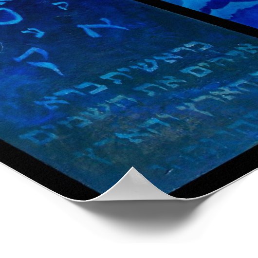 De 7 dagen van Creatie door @foucrasart Poster (Hoek)