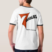 De 7 Dodelijke — Gulzigheid T-shirt (Achterkant volledig)