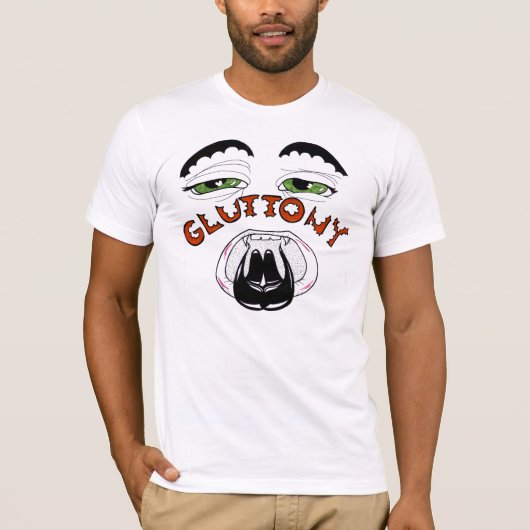 De 7 Dodelijke — Gulzigheid T-shirt (Voorkant)