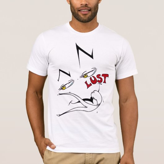 De 7 Dodelijke — Wellust T-shirt (Voorkant)
